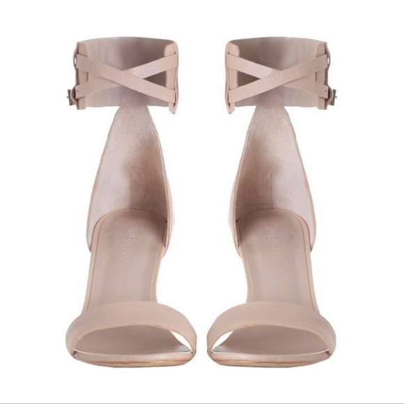 Zimmermann Buckled Cuff Sandals  Blush sz 40 9.5 - Picture 3 of 16